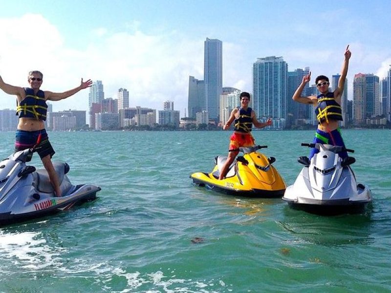 Miami Biscayne Bay Jet Ski Tour