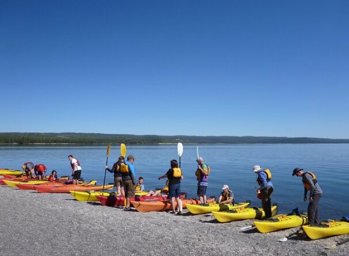 Half Day Paddle on Yellowstone Lake