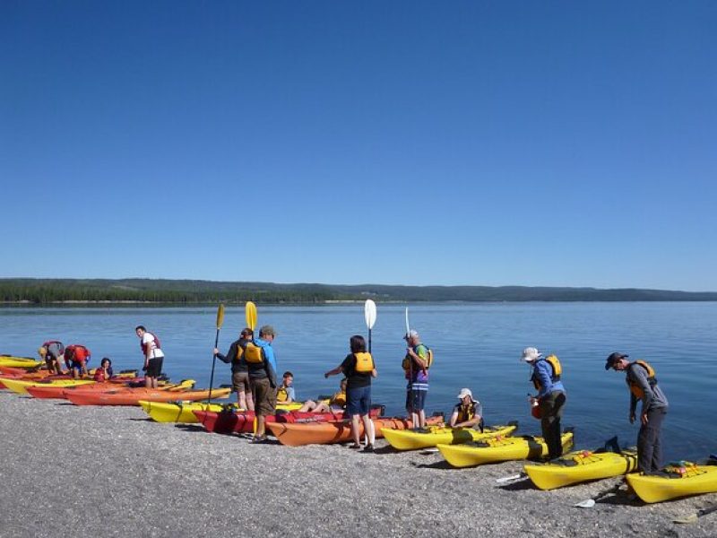 Half Day Paddle on Yellowstone Lake