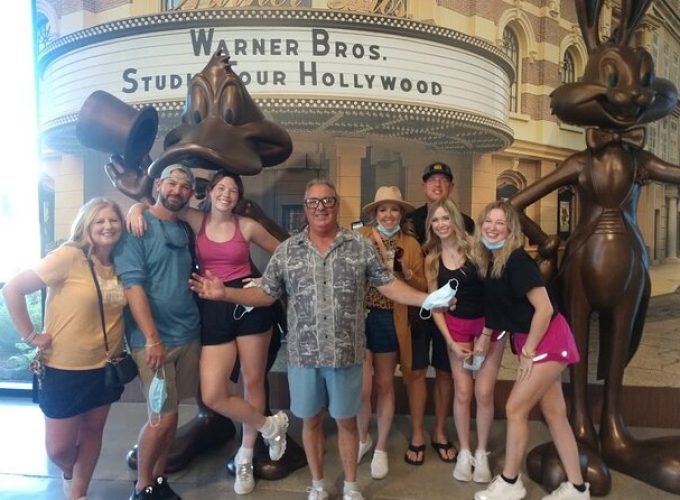 Hollywood Walk of Fame and Warner Bro Studio Tour and Lunch stop