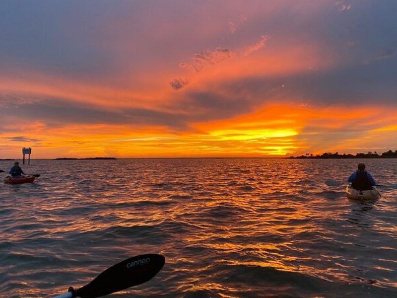 Florida Sunset kayaking tour (Haulover canal) Titusville