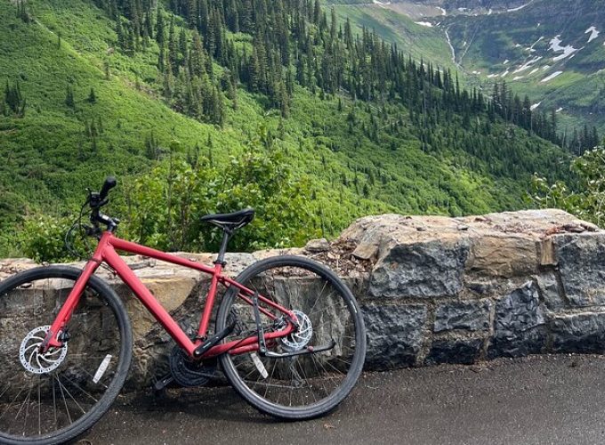 Self Guided Bike Tour in Glacier National Park