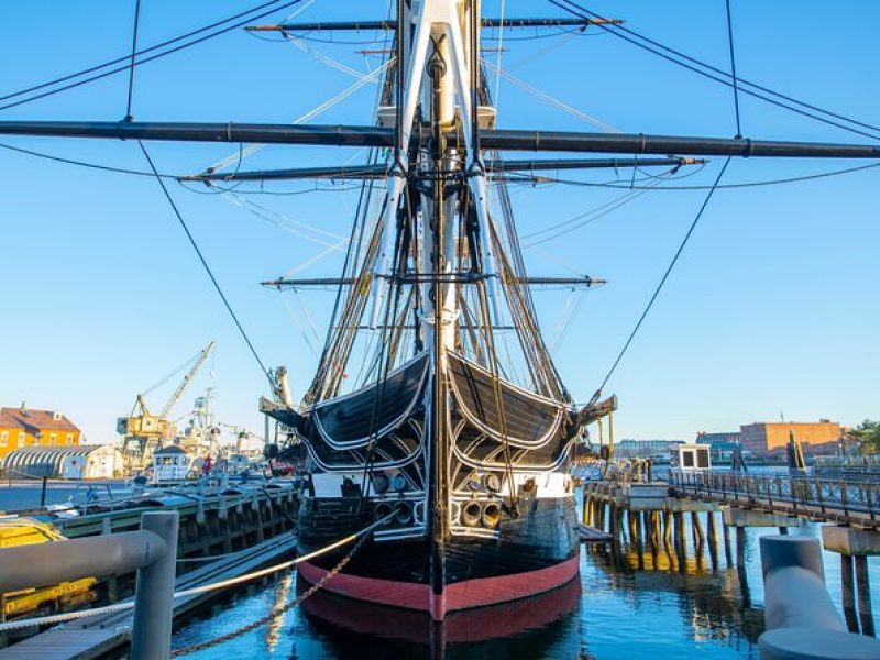 Boston Walking Tour with Boat Cruise and USS Constitution