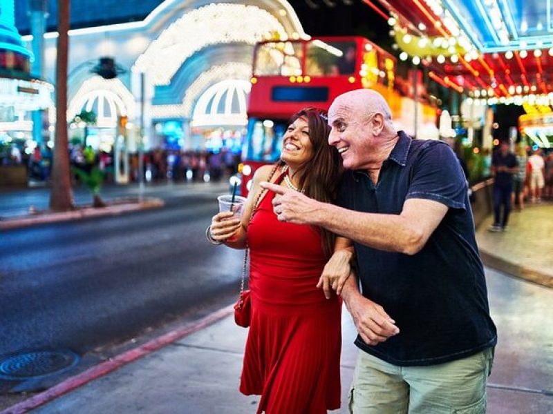 Las Vegas Fremont Street Night Walking Tour