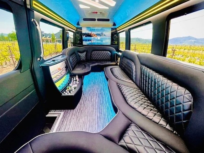 6hr | 12 Passenger Mercedes Limo Sprinter Bus