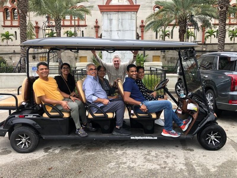 Private Guided Historic Electric Cart Tour of St. Augustine