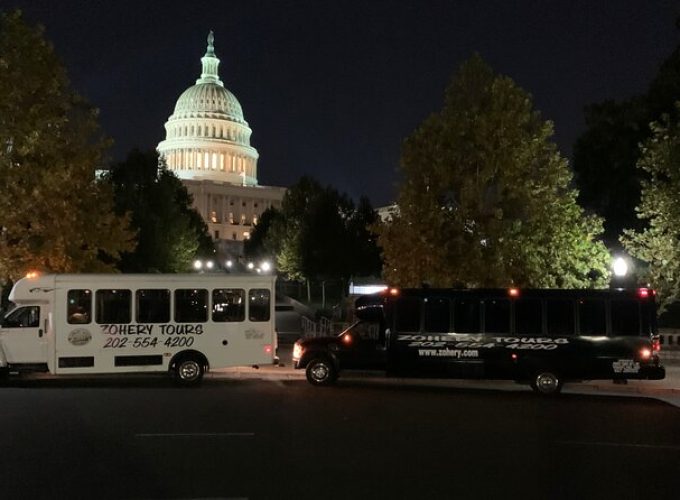 Washington DC Combo Tour: Daytime & Night-Time Sightseeing City Tour with Stops