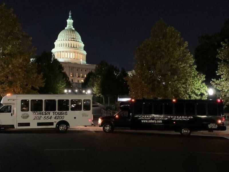 Washington DC Combo Tour: Daytime & Night-Time Sightseeing City Tour with Stops