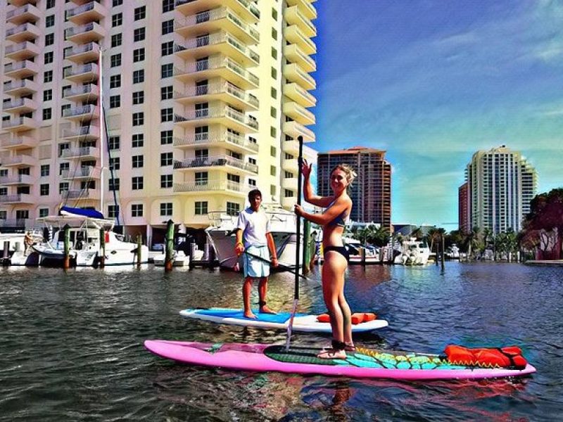 Seven Isles Tour & Exclusive Fort Lauderdale Mangrove & ECO Paddle Board / Kayak