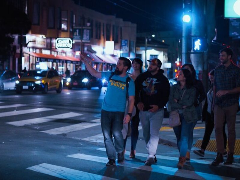 North Beach: Gourmet Ghost Tour in San Francisco