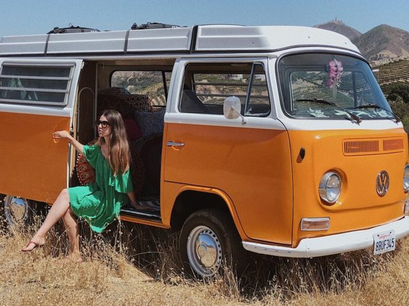 Private Vintage VW Hippie Tour to Malibu with wine tasting