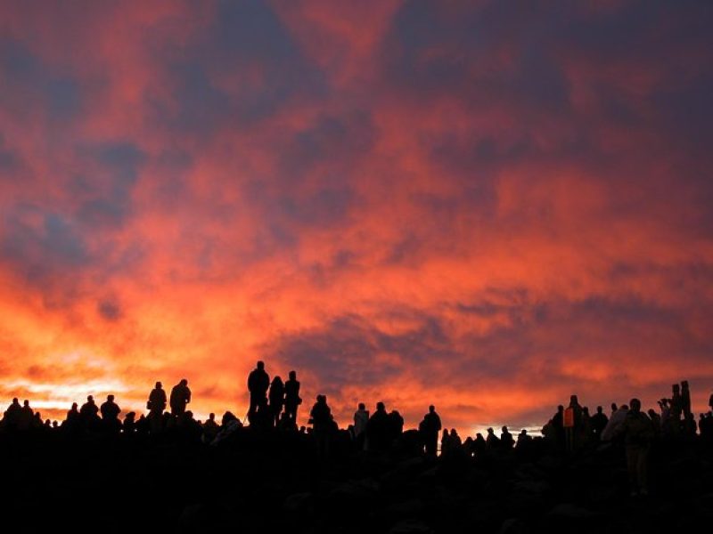 Maui Haleakala Sunrise Downhill Bike Tour with Mountain Riders Rated #1