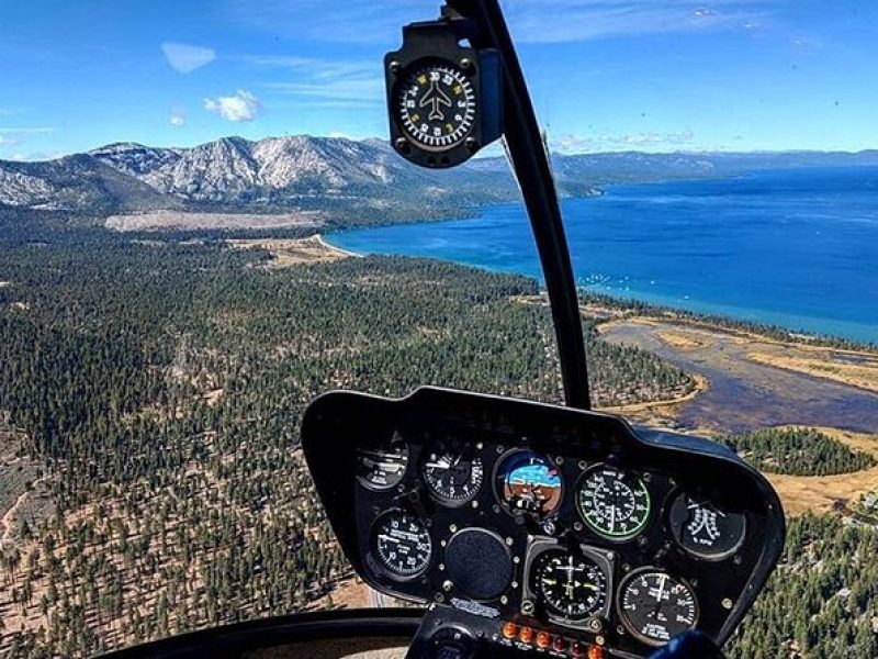 Emerald Bay Helicopter Tour of Lake Tahoe