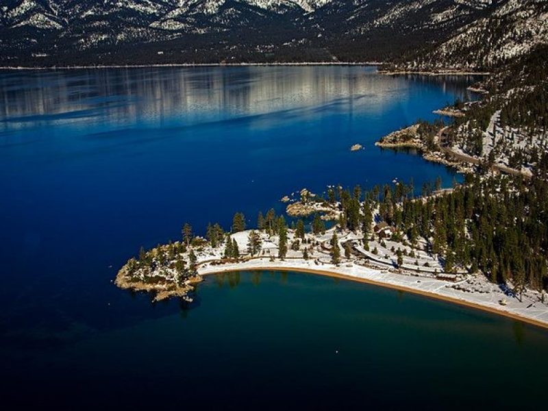 Tahoe's Sand Harbor Helicopter Tour