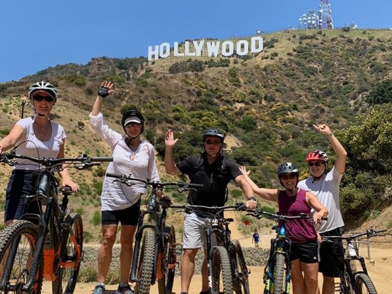 Hollywood Sign Electric Mountain Bike Tour