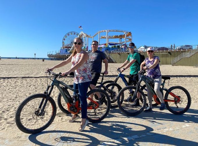 Santa Monica to Marina Del Rey e-Bike Beach Tour