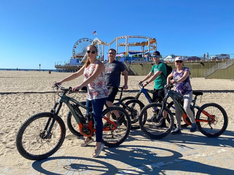 Santa Monica to Marina Del Rey e-Bike Beach Tour