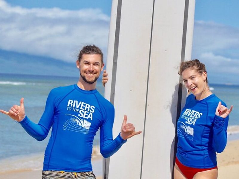 Private Surf Lesson for Two Near Lahaina